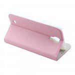 Wholesale Samsung Galaxy S4 Slim Flip Leather Cover (Light-Pink)